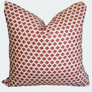 Howe London thimble fabric pillow cover Knurl linen