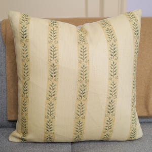 Rose Tarlow Avignon pillow cover  DOUBLE Sided Self Piped/Alpine Natural/made to order