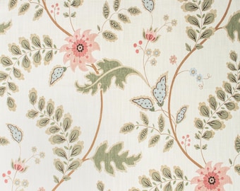 Salvensen Graham FLORAL TRAIL FABRIC/片面または両面/布製枕カバー/オーダーメイド