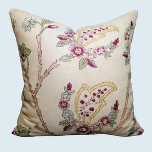Robert Kime BERGAMA on Linen pillow cover high end/Made to order