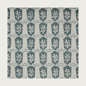 Zak + Fox OTAKI fabric handmade blue  Pillow cover
