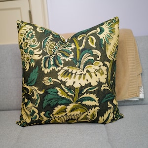Antoinette Poisson Grand Pavots designer pillow cover high end