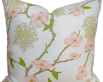 Ferrick Mason Lexington/single or double sided/ fabric pillow cover/Made to order