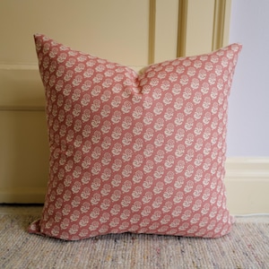 Lisa Fine textiles RAMBAUGH GUAVA pillow cover designer
