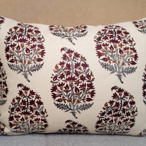 Funda de almohada de una o dos caras INDIAN PEAR de Robert Kime/Hecha a pedido