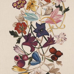 Dedar About Flowers designerörngott i toppklass