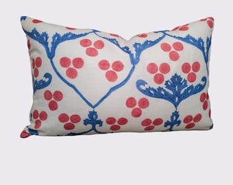St. Frank fabric pillow cover/Single or double sided/made to order