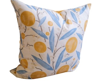 Schumacher Mirabelle pillow cover/BOTH SIDES