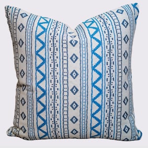 Penny Morrison Andean Vertical Stripe Pillow cover Designer UK