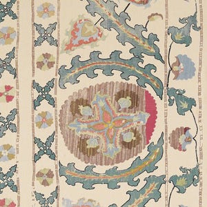 Robert Kime Tashkent in silk pillow cover high end