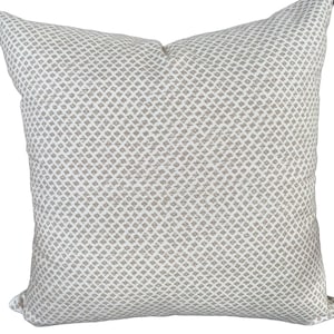 Fermoie Marden/simple ou recto-verso/ housse de coussin en tissu/fabriqué sur commande