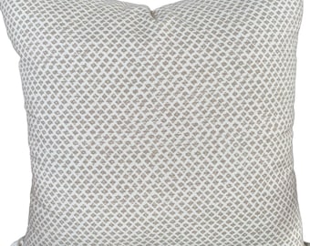 Fermoie Marden/single or double sided/ fabric pillow cover/Made to order
