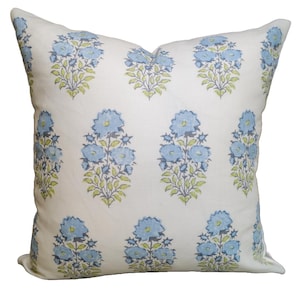 Lisa Fine textiles Mughal Flowers pillow cover designer