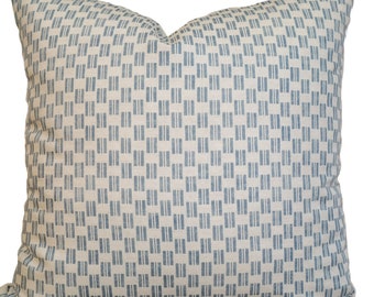 Kesa Blue pillow cover/Made to order