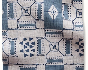 Peter Dunham Pillow MOGADOR - BLUE/INDIGO/Made to order