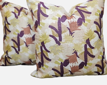 Funda de almohada Christopher Farr Commune Cactus/Hecha a pedido