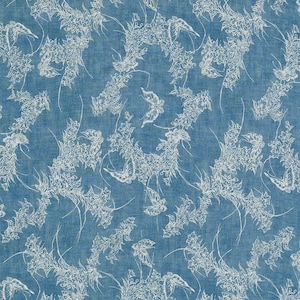 Robert Kime Chou blue pillow cover high end