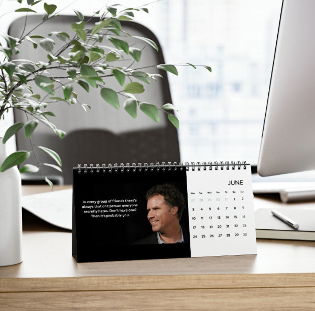 Comedy Legend Jokes 2024 Desk Calendar Etsy