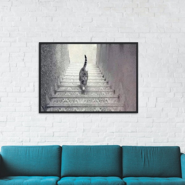 Optical Illusion Wall Art Etsy
