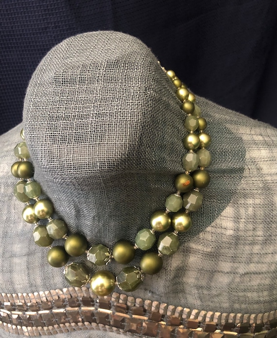 Green Chunky Double Strand - image 2