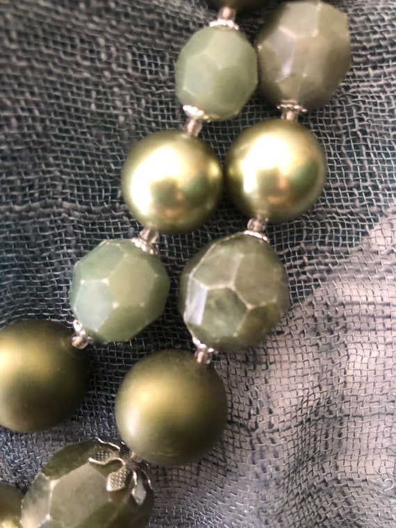 Green Chunky Double Strand - image 3