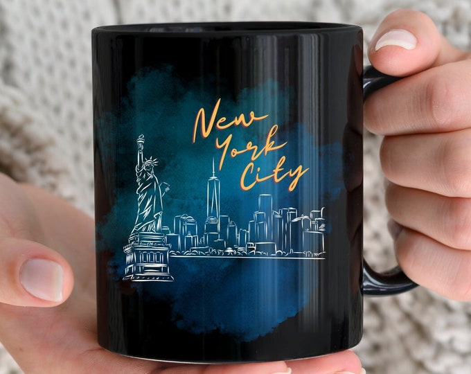 New York City Coffee Mug NYC Coffee Cup Gift