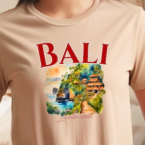 Bali Shirt, Bali Indonesia T-Shirt, Bali Travel Gift, Indonesia Souvenir