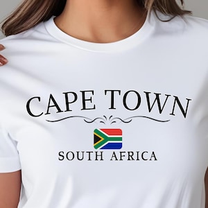 Cape Town Shirt, South Africa T-Shirt, Cape Town Tee, South Africa Travel Gift, Cape Town Gift For Her