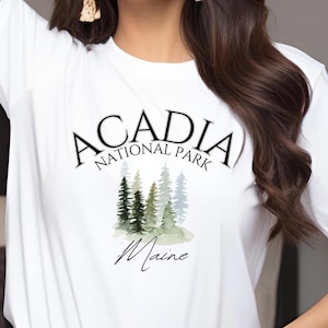 Acadia National Park Shirt, Maine National Park T-Shirt, Acadia National Park Gift