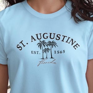 St. Augustine Shirt, St Augustine T-Shirt, Florida Gift, St Augustine Tee, Florida Vacation Gift