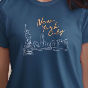 New York City T-Shirt, NYC Shirt, New York City Casual Wear, NYC Travel Gift