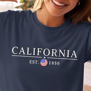 California Shirt, California T-Shirt, California Tee, California Travel Gift