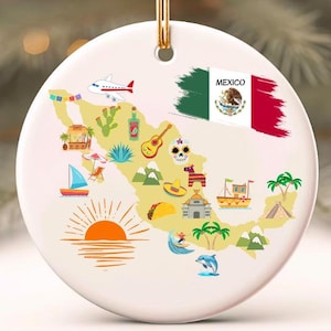 Mexiko Keramikverzierung, mexikanische Kultur - Feiertagsdekor, Weihnachtsgeschenk, Reiseandenken, festliche Dekoration, dekorative Verzierung