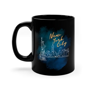New York City Coffee Mug NYC Coffee Cup Gift - Etsy