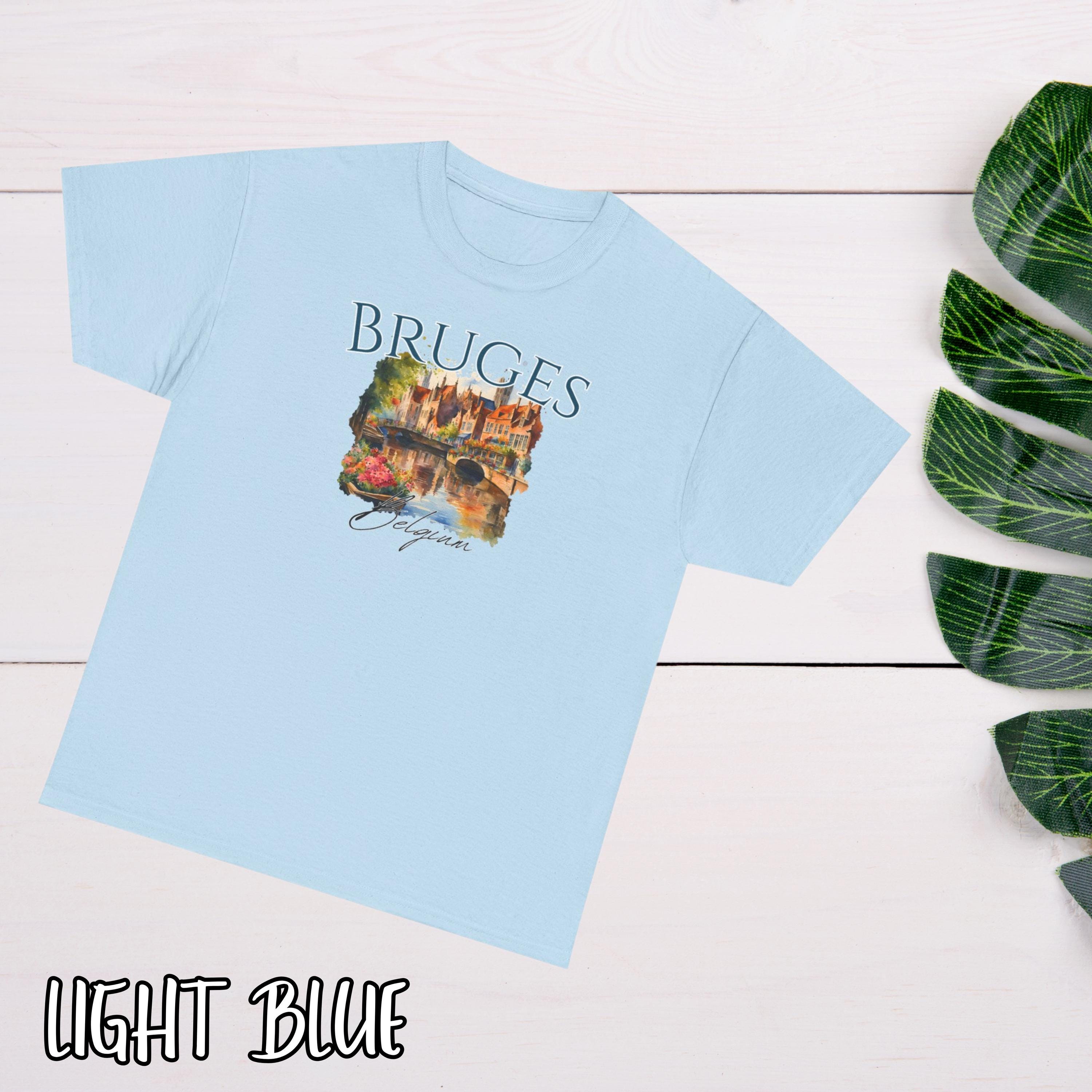 Bruges Shirt, Bruges Belgium T-shirt Gift, Belgium Travel Gift 