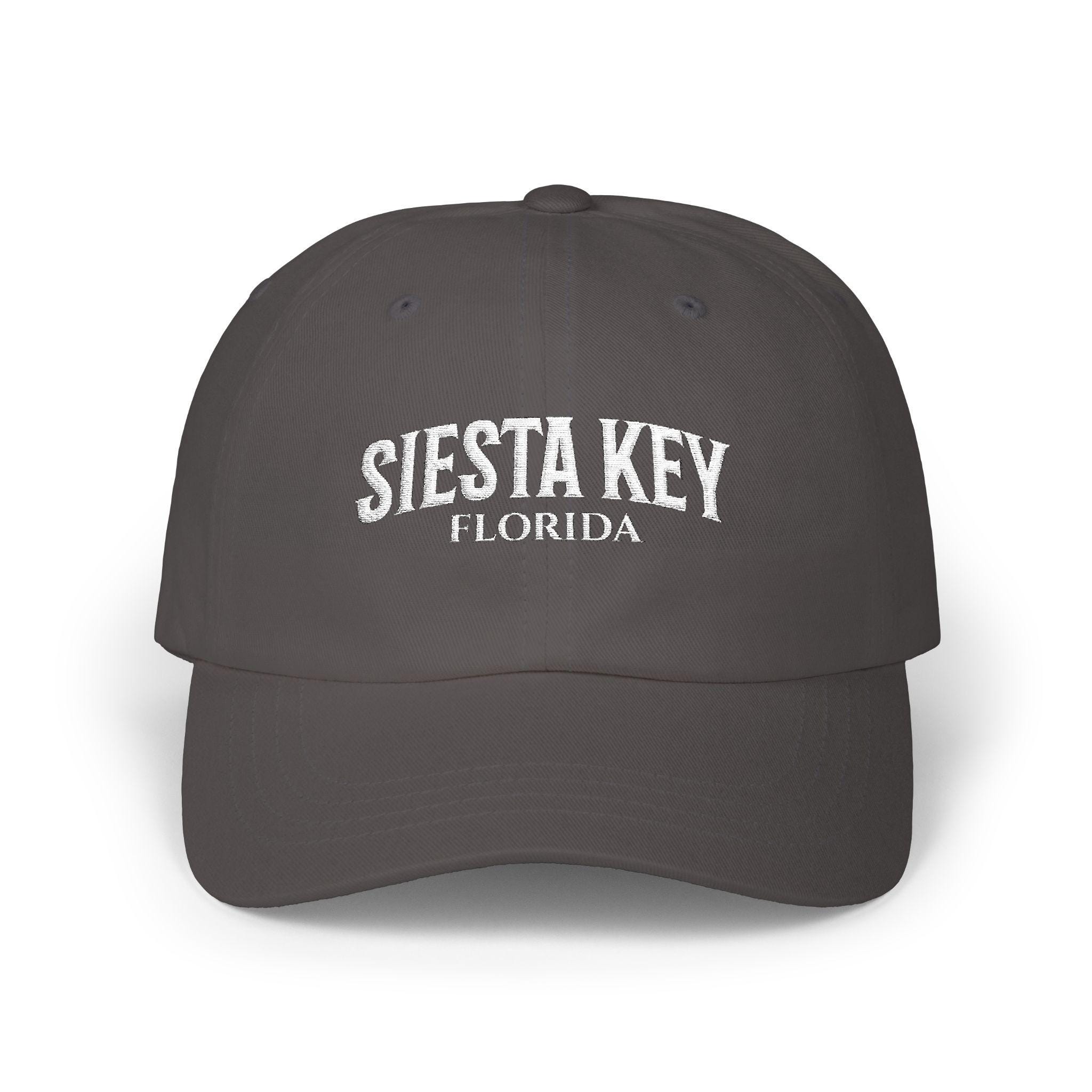 Siesta Key FL Hat, Embroidered Siesta Key Beach Baseball Cap