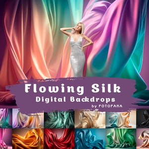40 Silk Digital Backdrop Overlay Silk Digital Background Photoshop Maternity Backdrop Digital Fabric Overlay Silk Backdrop Studio Textures