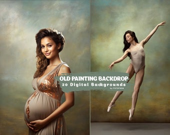 20 OLD PAINTING Digital Backgrounds Portrait Backdrops Portrait Studio Maternity Backdrop Grunge Backdrops Art Portrait Studio Backgrounds