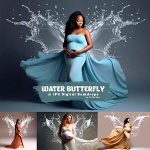 15 Wings Digital Background Maternity Backdrop Overlays Studio Backdrops Photoshop Maternity Art Textures Photoshop Overlay Butterfly Wings