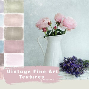 12 Texture vintage digitali Texture artistiche per ritratti Fotografia Sfondo Sovrapposizioni Photoshop Modifica Texture vintage sovrapposizione Photoshop