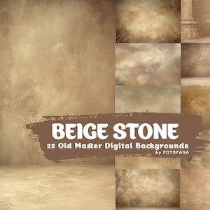 25 Beige Stone OLD MASTER Digital Bacdkrops Studio Portrait Backdrops Grunge Background Graduation Background Studio Maternity Backdrops