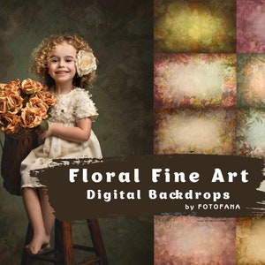 Floral Fine Art Portrait Texture, Photography Digital Overlays, Photoshop Overlays editing, Textures overlays, Maternity Overlay Fine Art