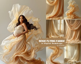 27 Flowing Fabric Maternity Digital Backdrop Silk Overlays Photoshop Maternity Digital Backdrop Fine Art Textures Overlays Silk Backdrop