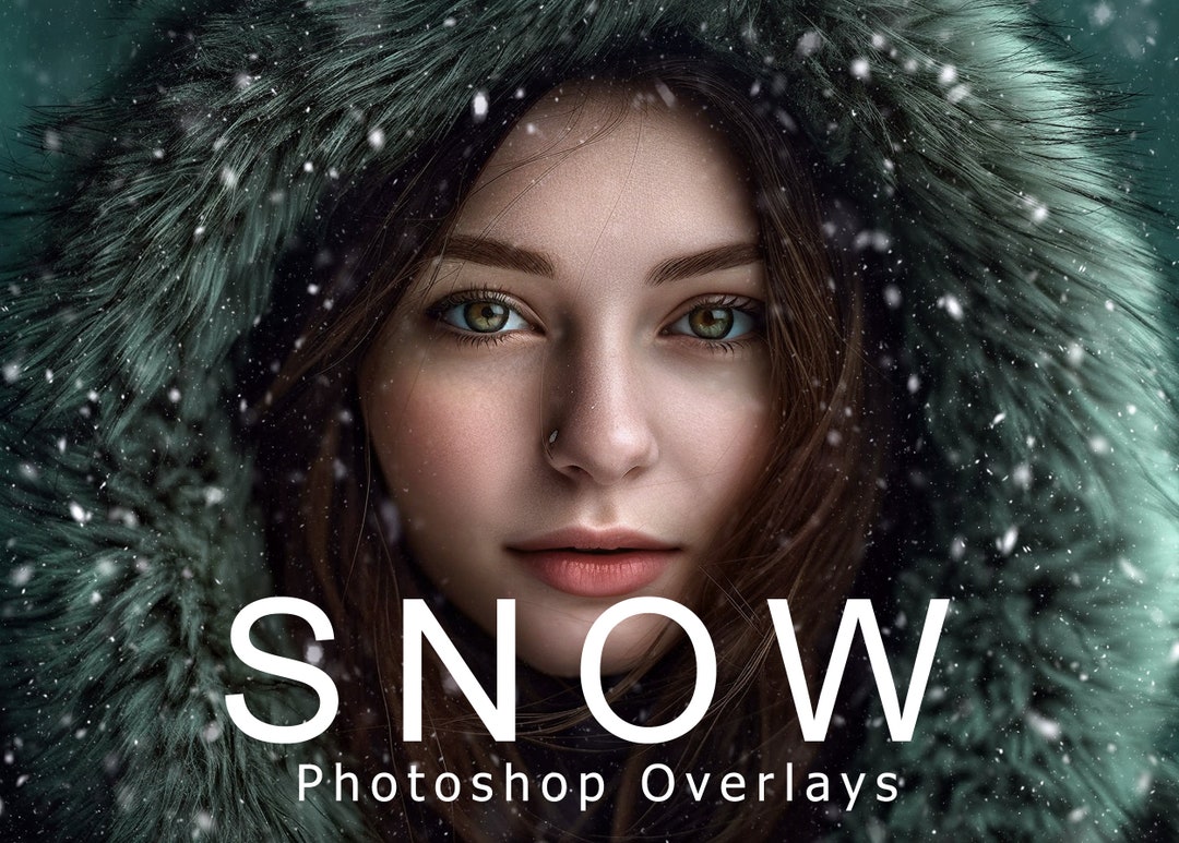60 Realistic Falling Snow Overlays, Falling Snow, Overlays