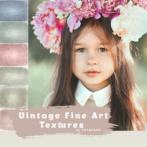 12 Vintage Fine Art Portrait Texture, Photography Digital Background Overlays, Photoshop Overlays editing, Textures overlays, Photo Overlay