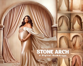 Arch Digital Backdrops Maternity Backdrop Portrait Studio Backdrop Boho Overlays Fine Art Textures Photoshop Overlays Digital Backgrounds