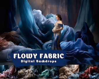 30 Flowing Fabric Maternity Digital Backdrop Overlays Silk Digital Backdrops Maternity Digital Backdrop Overlays Silk Fabric Backdrops Photo