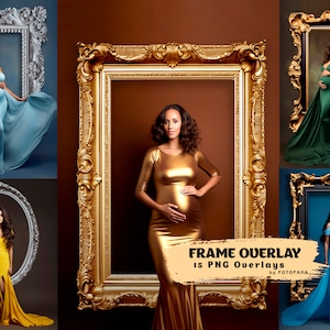 15 FRAME Digital Overlays Maternity Backdrop Digital Studio Overlays Fine Art Textures Photoshop Overlays Digital Backdrop for Photoshop PNG