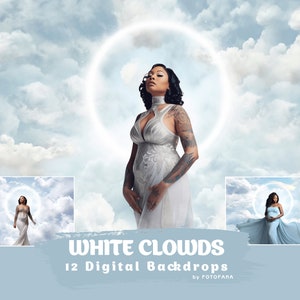 Clouds Digital Backdrop Maternity Backdrop Overlay Maternity Studio Backdrop Fine Art Textures Photoshop Maternity Background Sky Backdrop