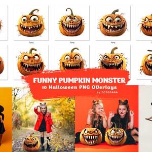 Halloween Clipart Pumpkin Clipart Halloween Digital Overlay Pumpkin Digital Backdrop Halloween Digital Backdrop Halloween Fun Backdrop PNG